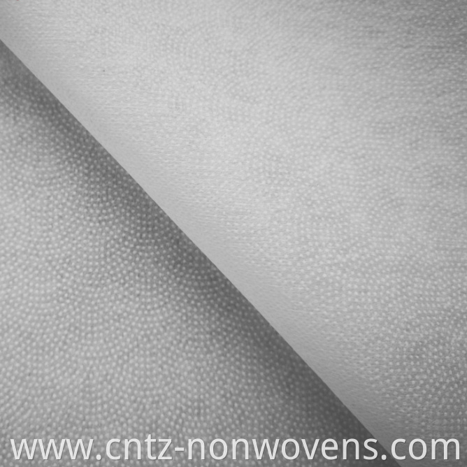 GAOXIN 100% polyester hot melt adhesive lining non woven fusible interlining